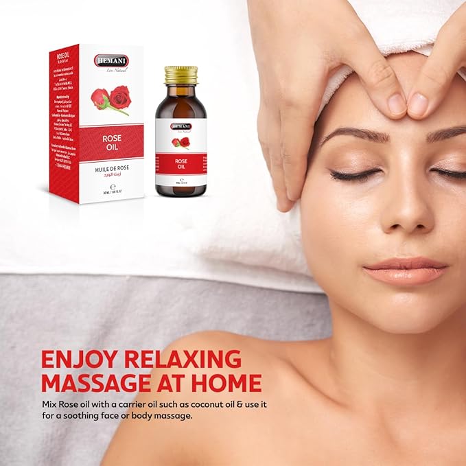 Hemani Rose Oil 30mL (1 OZ)