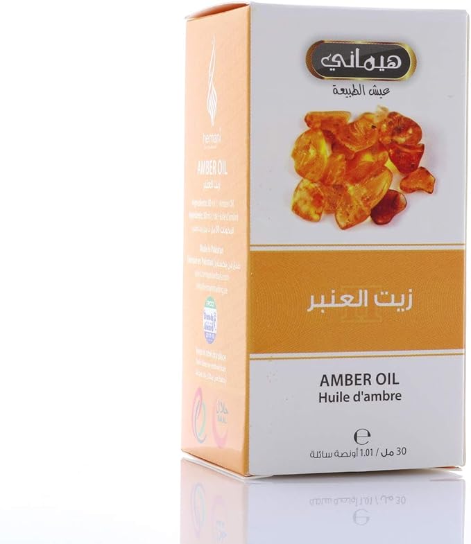 Hemani Amber Oil 30mL (1 FL OZ)