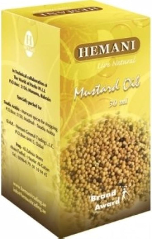 Hemani Mustard 100% Natural Cold Pressed 30ml
