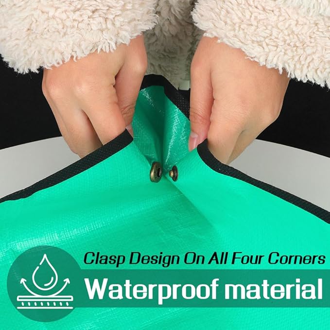 Potting Mat,Gardening Gifts,Repotting Mat,Gardening Hand Tools,Repotting Mat for Indoor Plants,Plant Mat,Gardening Tool Set,Indoor Gardening System,Gardening Gifts(Green 39.75 * 29.5 in)