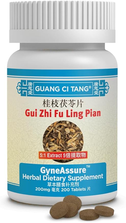 Gui Zhi Fu Ling Pian (Wan) 200 mg 200 Tablets