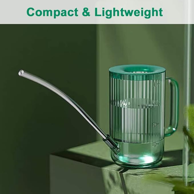 Indoor Plant Watering Can(34oz), Watering Can for Indoor Plants, Flowers, Succulents, with Plant Mister Spray Bottle(10oz)