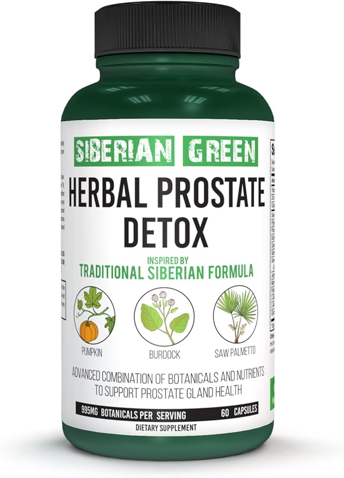 Herbal Prostate Detox 60 Capsules –