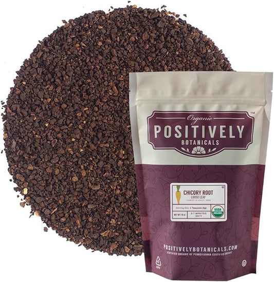 Organic Positively Botanicals Company, Chicory Root, 16 Ounce