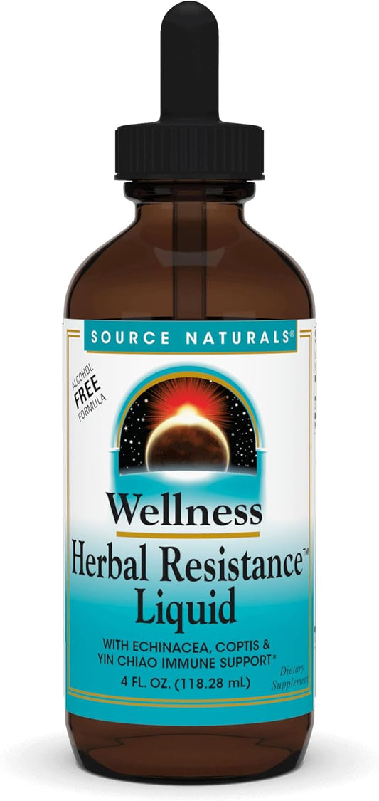 Source Naturals Wellness Herbal Resistance Liquid 4 Fluid