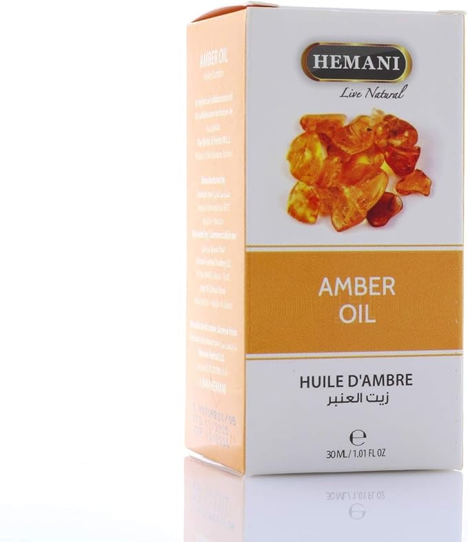 Hemani Amber Oil 30mL (1 FL OZ)