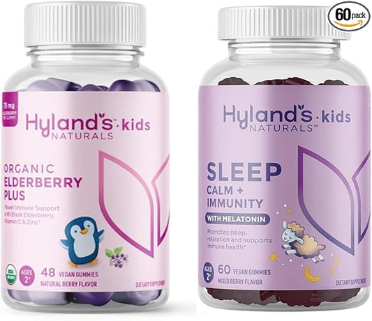 Hyland's Naturals Kids Organic Elderberry Plus 48 Vegan 60 Vegan