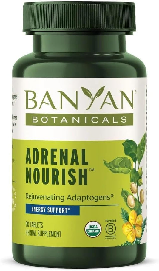 Banyan Botanicals Adrenal Nourish – Organic 90 Tablets