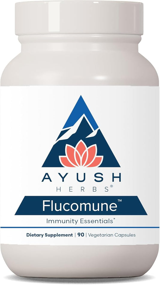 Ayush Herbs Flucomune, Ayurvedic Herbal Blend 90 Vegetarian