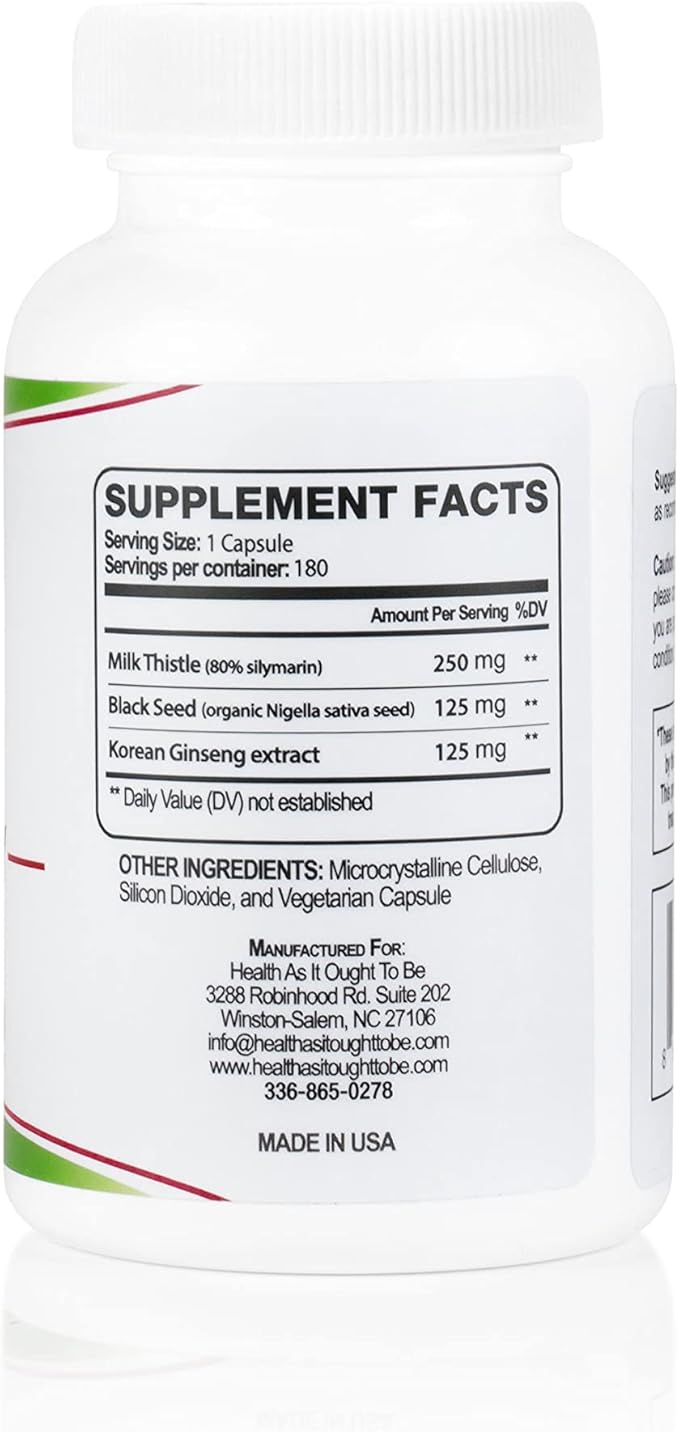 Health As It Ought To Be Syn3rgy Supplement 180 Capsules