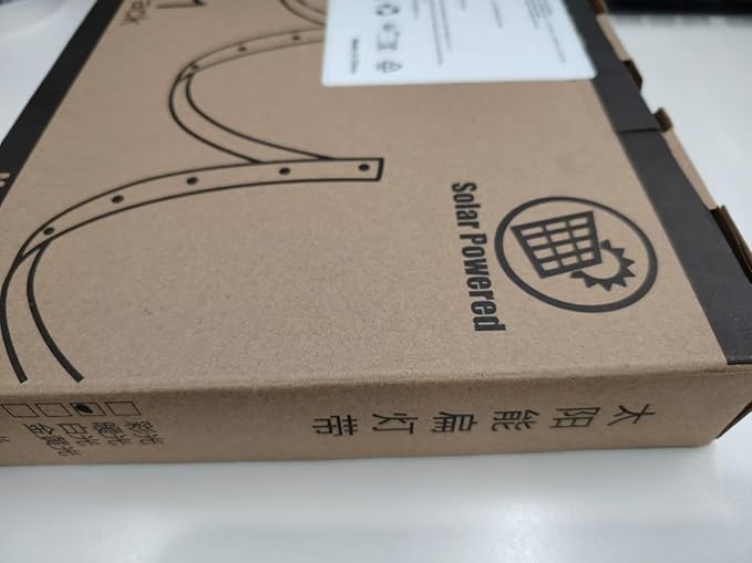 32.8FT 600LED Solar LED Strip Lights Outdoor, Outdoor String Lights Waterproof, 8 Modes Solar Rope Lights with Remote for Step, Stair, Deck, Fence, Patio,Yard Decor (Cool White, 32.8 FT)