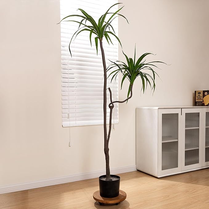 Yangbaga 2Pack 12inches Tree Plant Stand with Wheels,Rolling Plant Caddy with Wheels Heavy Duty- Plant Rollers with Lockable Casters for Outdoor /Indoor/Plant Pot/Flower Pot/Patio