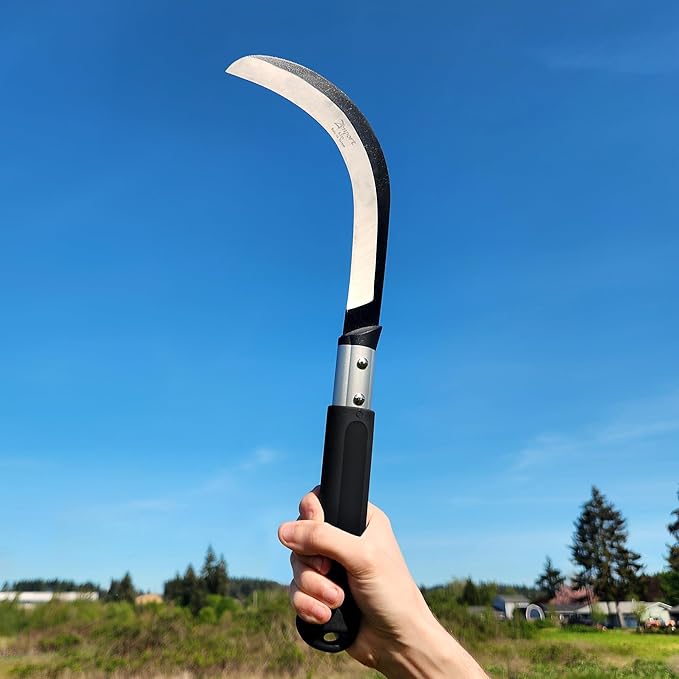 Zenport K310 K10 Harvest Sickle, Carbon Steel Blade/Aluminum Handle (Pack of 12)
