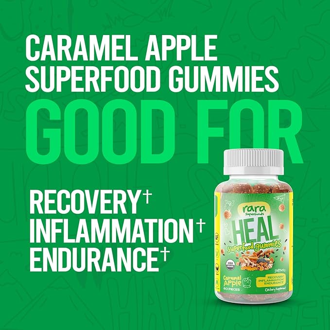 HEAL Mind & Body Recovery USDA (60 Gummies,