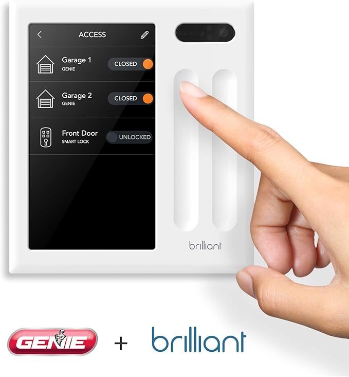 Genie Aladdin Connect Smartphone Garage Door Opener – Monitor, Open & Close Your Garage Door from Anywhere Using Your iPhone or Android Device