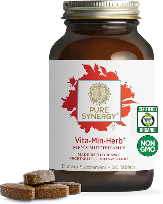 PURE SYNERGY Vita·Min·Herb for Men (120 Tablets)
