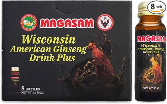 Wisconsin American Ginseng Root & Herbal 8PK