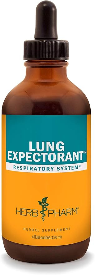 Herb Pharm Lung Expectorant Liquid Herbal 4 Ounce