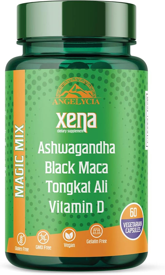 | Ashwagandha Supplements | Xena Herbal 60 Vegetarian 500 mg.