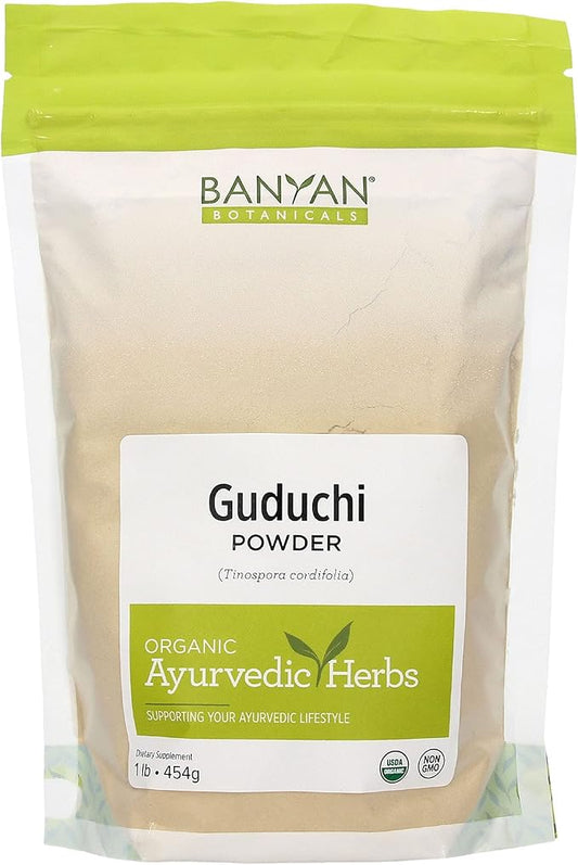 Banyan Botanicals Guduchi Powder – Organic 1 lb.