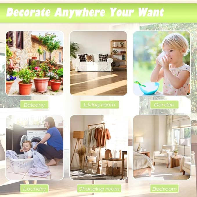 ilclviz Suncatcher Crystal Hanging Sun Catcher Prism with Chain Pendant Ornament Crystal Balls for Window 6 Pieces