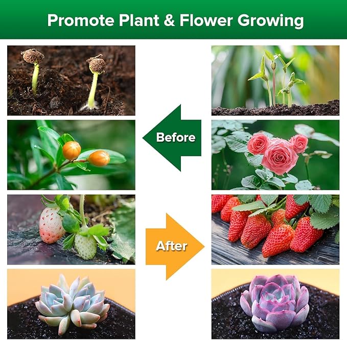 SANSI LED Grow Lights for Indoor Plants, 150W Full Spectrum Clip-on Gooseneck Grow Light with Ceramic Tech.,10W Power Plant Light with Optical Lens for High PPFD, Lifetime Free Bulbs Replacement White