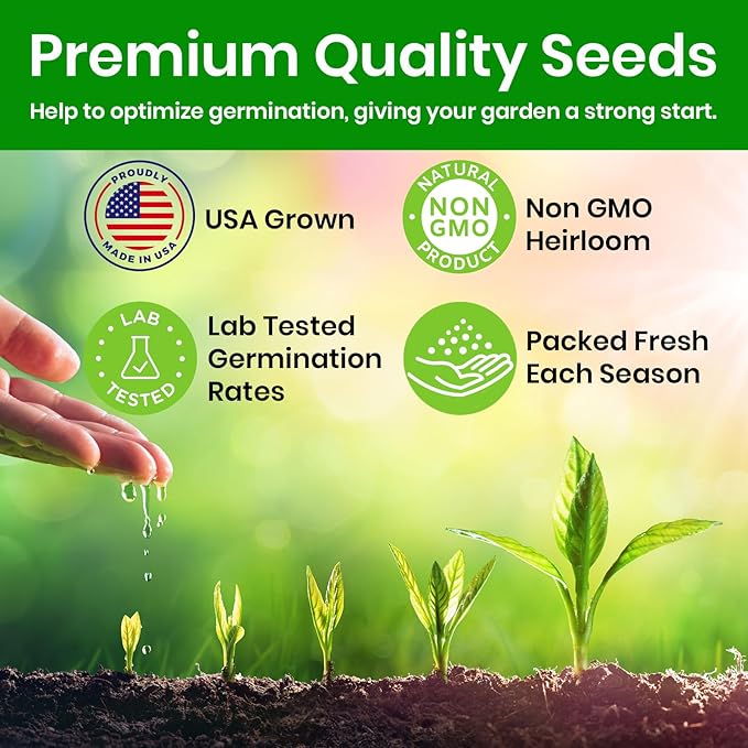 NatureZ Edge Wildflower Seeds Mix – 1/4 lb, 170,000 Seeds, 35 Variety Perennial & Annual Flower Seeds to Plant Outside, Bulk Wildflower Seeds, Wild Flower, Semillas de Flores