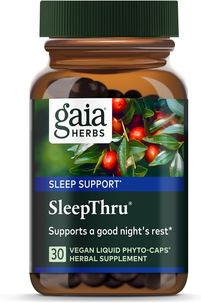Gaia Herbs SleepThru 30 Vegan (15-Day Supply)