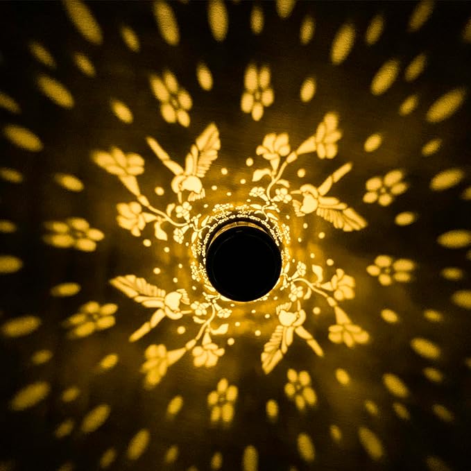 Garden Decorations Hummingbird Solar Lights Outdoor Decorative for Outside, Lawn Ornaments Retirement Birthday Gifts for Women (2 PCS)