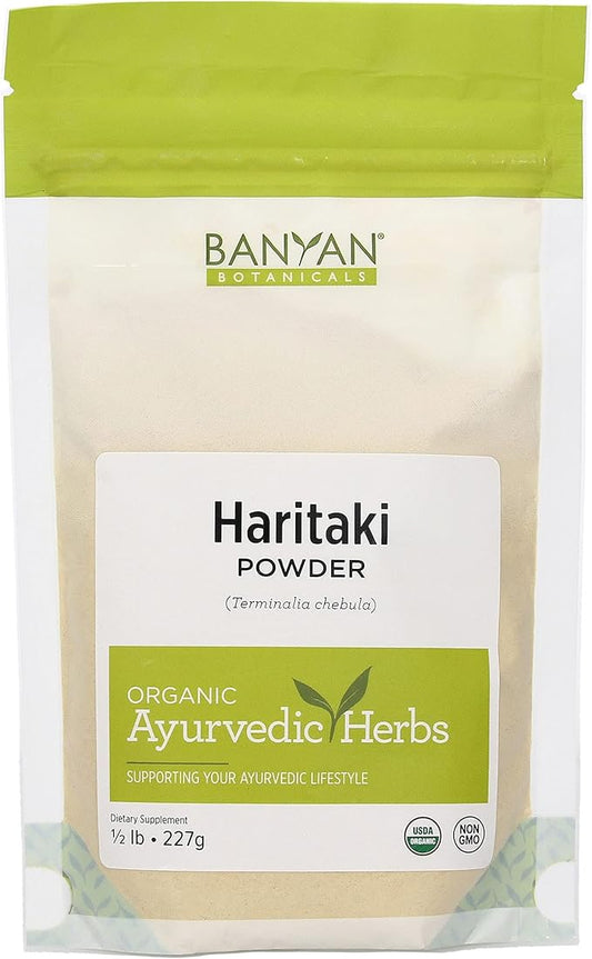 Banyan Botanicals Haritaki Powder 1/2 Pound