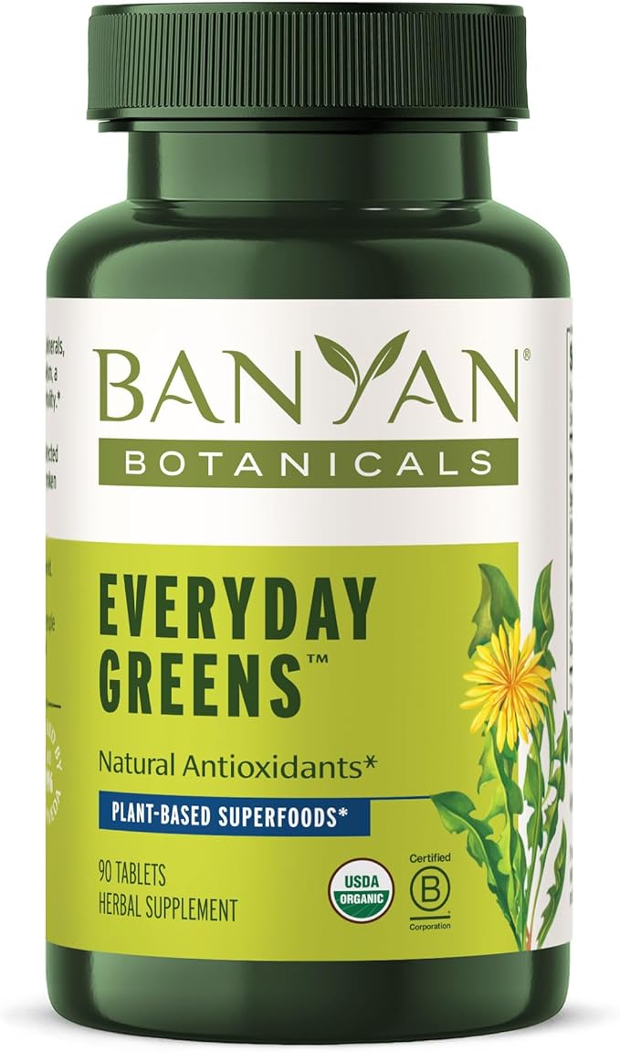 Banyan Botanicals Everyday Greens – Organic 90 Tablets
