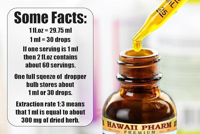 Hawaii Pharm Kudzu Alcohol-FREE Liquid Extract, 2x2 oz