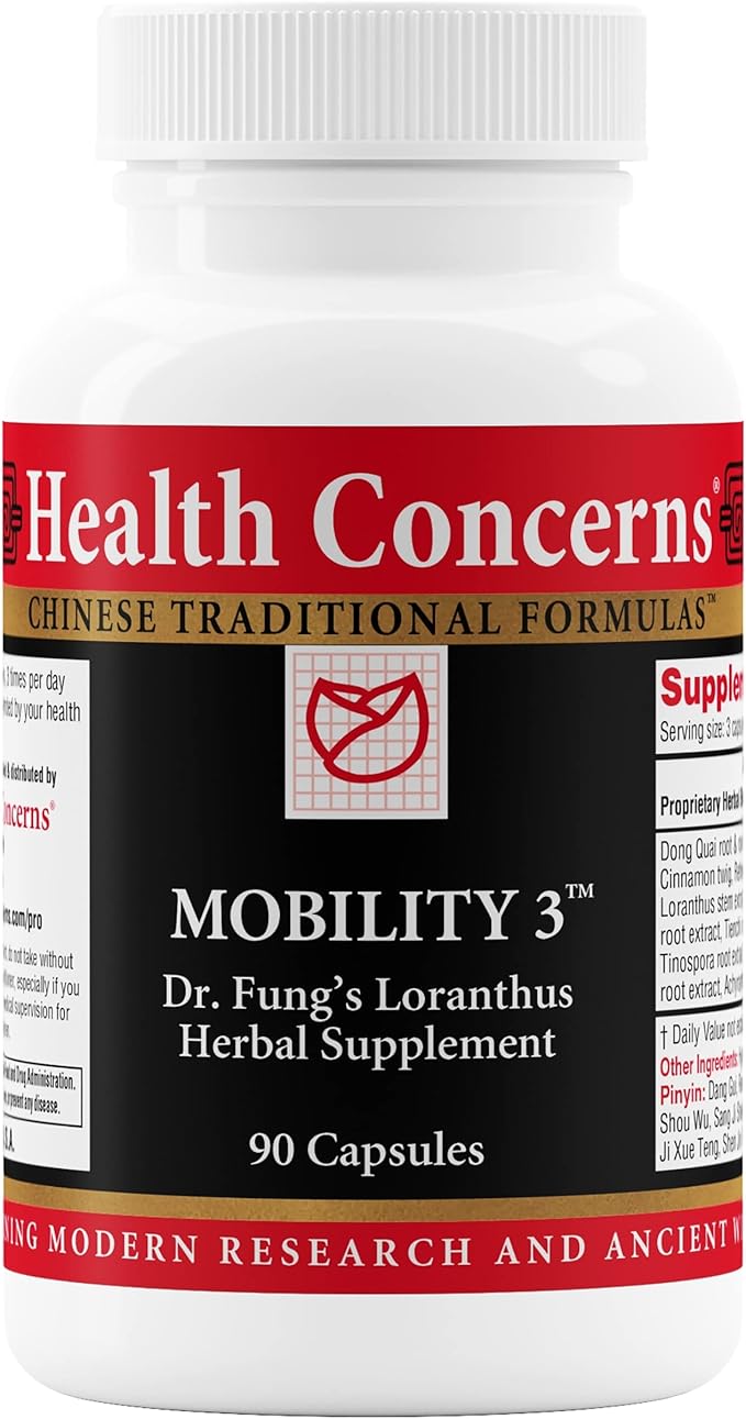 Health Concerns Mobility 3 90 Capsules