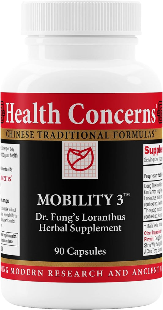 Health Concerns Mobility 3 90 Capsules