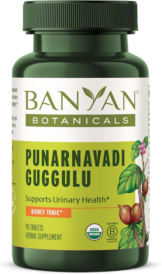 Banyan Botanicals Organic Punarnavadi Guggulu Tablets 90 Tablets