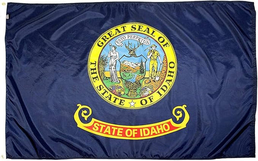 FlagSource Idaho Nylon State Flag, Made in the USA, 3x5'