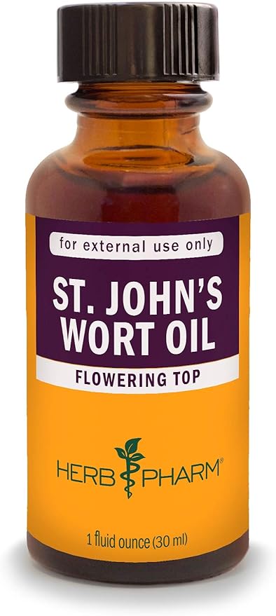 Herb Pharm St. John's Wort Topical Oil 1 Ounce