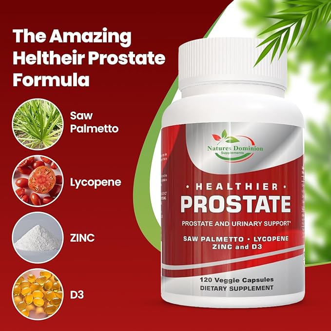 Healthier Prostate Supplements for Men D3 for