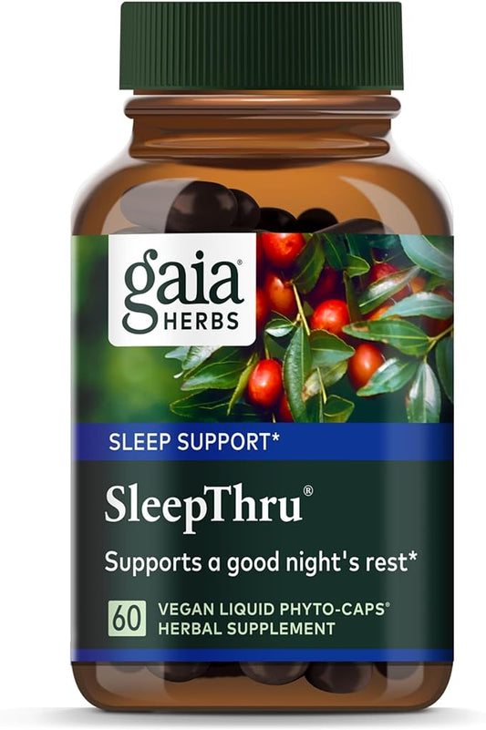 Gaia Herbs SleepThru 60 Vegan (30-Day Supply)
