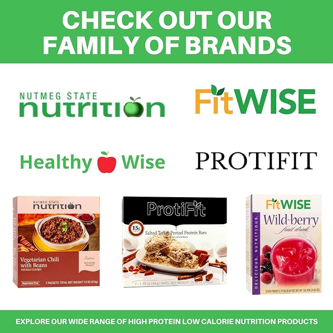HealthyWise - High Protein Cappuccino Drink, 15g Protein, Low Calories, Low Carb, Low Sugar, 7 Servings Per Box (Amaretto Cappuccino)