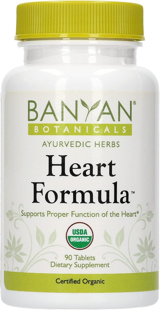 Banyan Botanicals Heart Formula – Organic 90 Tablets