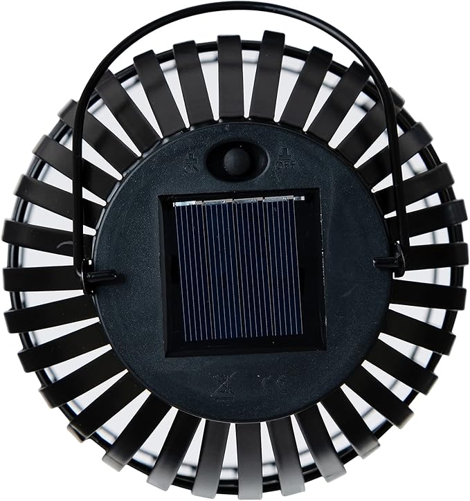 Solar Lantern Outdoor Waterproof Hanging Metal Birdcage Shaped Lantern Decorative Solar Light for Garden Yard Patio Porch