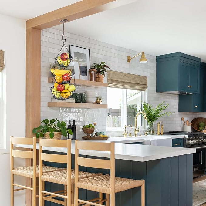 Hanging Plant Bracket 6inch 4Pack Metal Plant Hook Shepherds Hook Decorative Wall Plant Hanger for Hanging Lanterns Bird Feeder Flower Basket Home Decor Indoor & Outdoor Brown