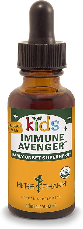 Herb Pharm Kids Certified-Organic Alcohol-Free Immune 1 Ounce