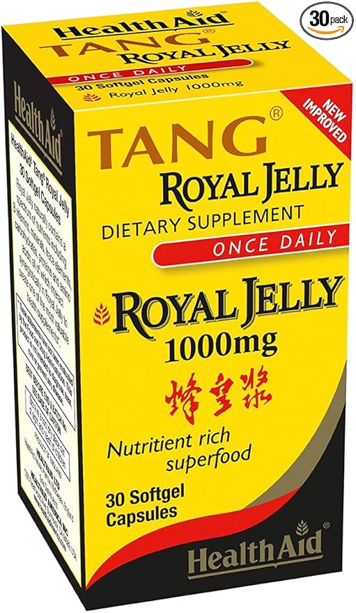 Health Aid, Tang Royal Jelly 1000mg, 30 Softgel