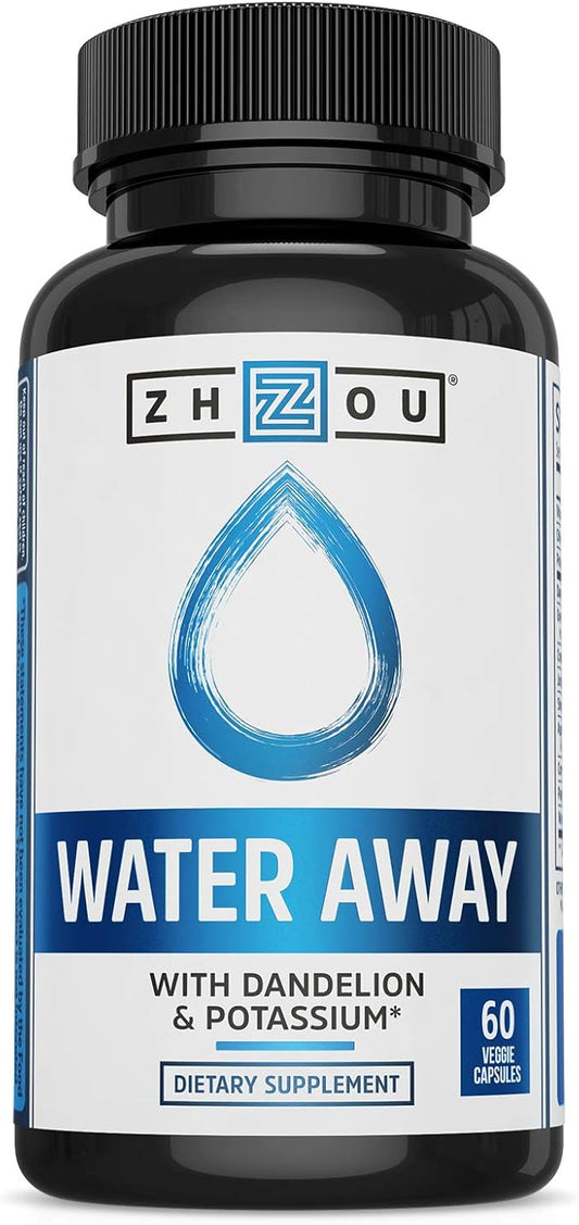 Zhou Water Away Herbal Formula 60 Capsules