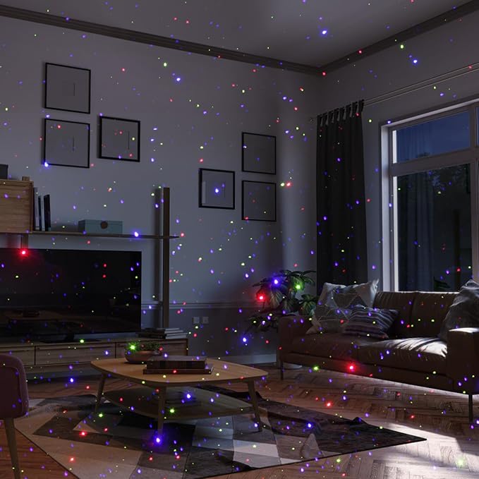 Laser Projector Firefly Lights, Motion Christmas Light with Remote Control, Waterproof Garden Decorative Lights for Indoor/Outdoor, Garden, Park, Patio