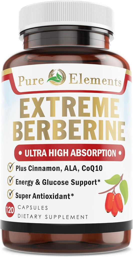 Extreme Berberine Plus with ALA, Coq10, 21 Herbs