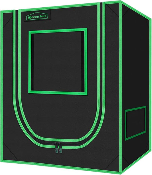 Small Grow Tent for Plants Indoor 18"x30"x36" Mylar Hydroponic Grow Tents Indoor Grow Room for Plant Fruit Flower Veg with Removable Waterproof Floor Tray